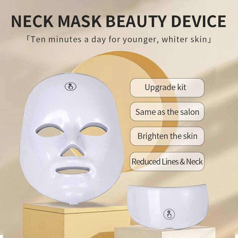 LED Facial Beauty Mask for Home Skincare
