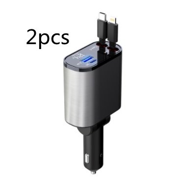 100W USB-C Metal Fast Car Charger - Image 9