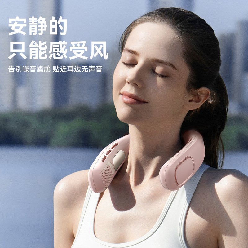 Bladeless Neck Fan for Summer Cooling - Image 3
