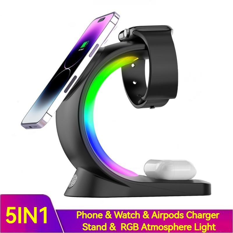 4-in-1 Magnetic Wireless Charging Station - Image 4