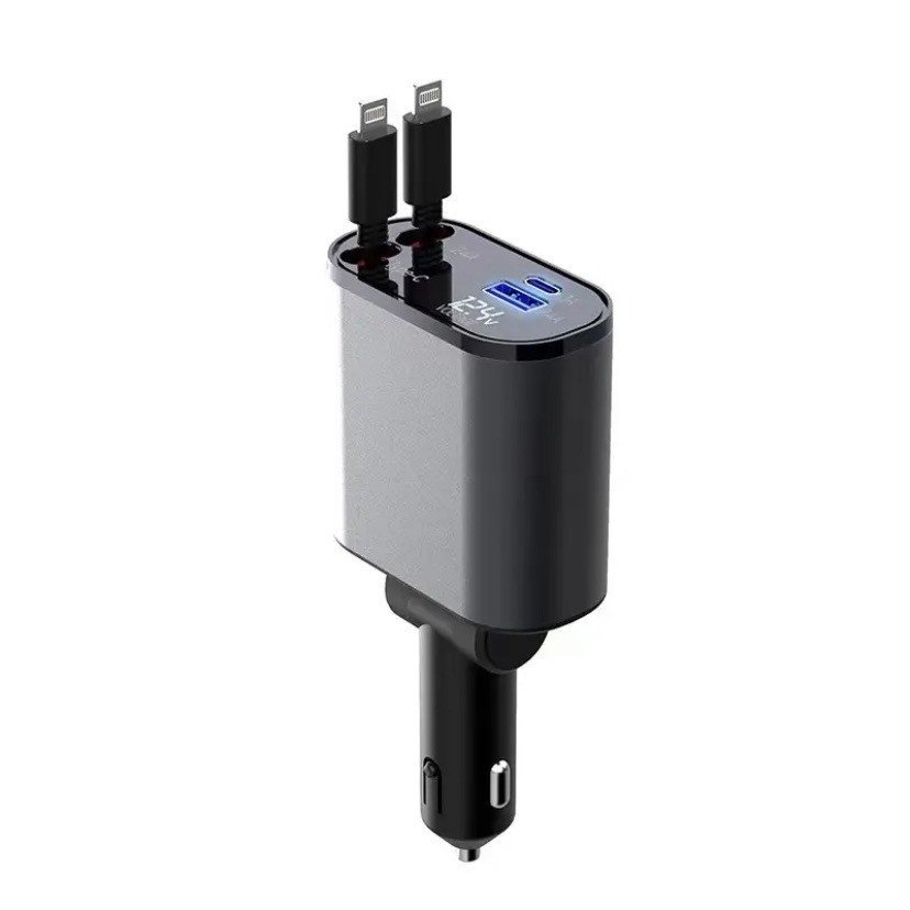 100W USB-C Metal Fast Car Charger - Image 10
