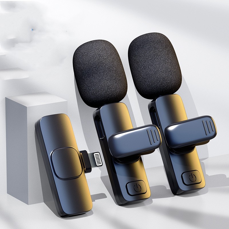 Wireless Lavalier Microphone Drag Two Outdoor - Image 4