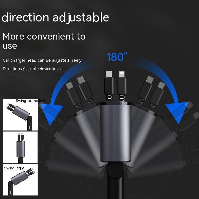 100W USB-C Metal Fast Car Charger - Image 5