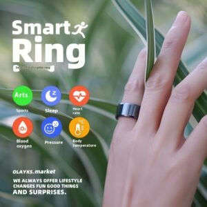Smart Health Ring — 24/7 Health Tracker | Sleep, HRV, SpO2, Steps