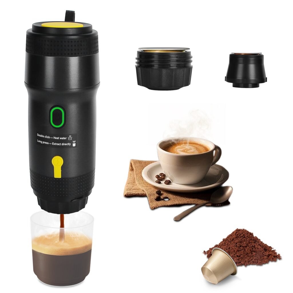 Cordless Self-Heating Espresso Maker