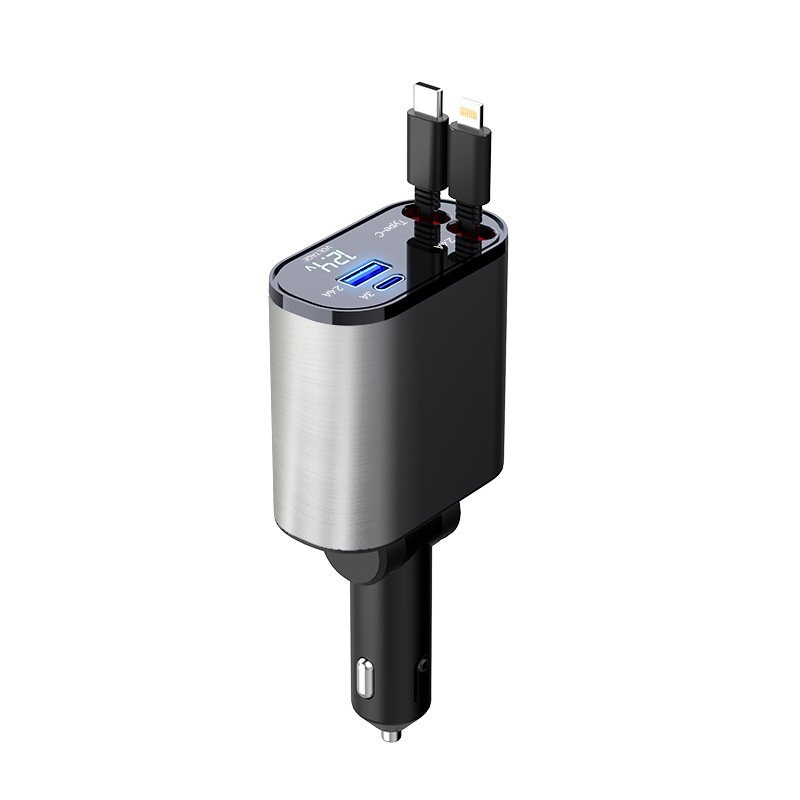 100W USB-C Metal Fast Car Charger - Image 6